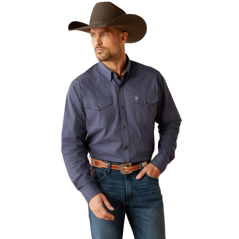 Ariat Mens Shirt | Relentless Pursuit | Navy