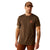 Ariat Mens T-shirt | Modern Mesa | Brown Heather