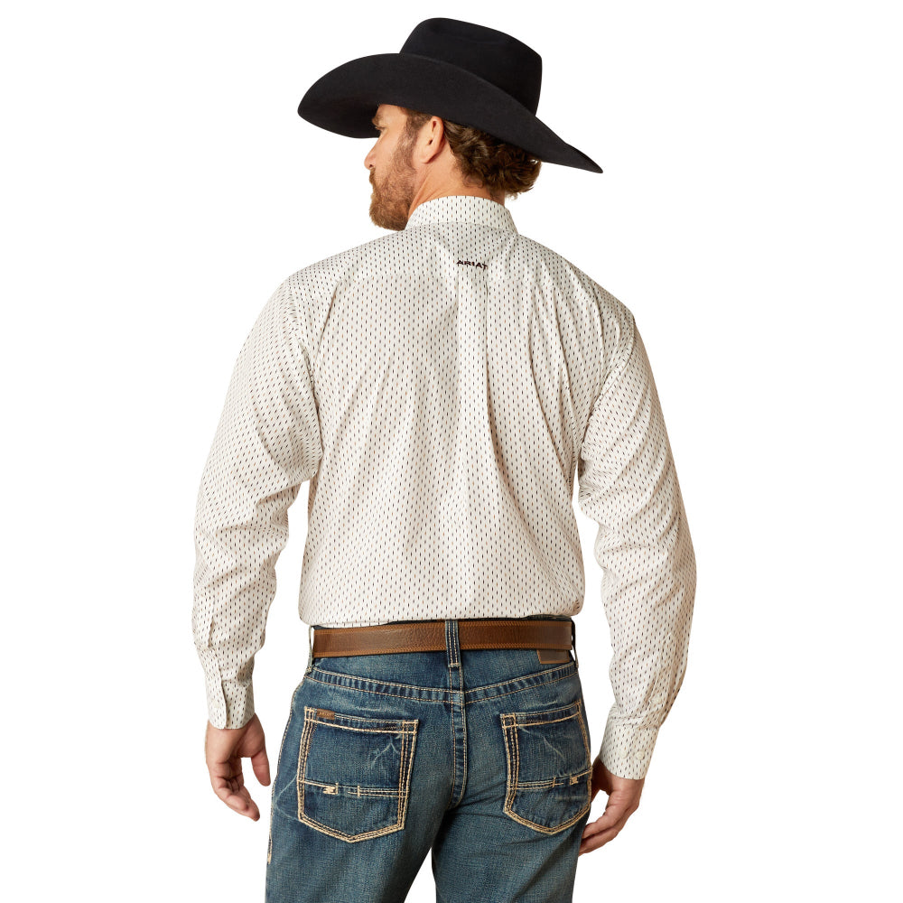 Ariat Mens Shirt | Izzy | Wrinkle Free | White