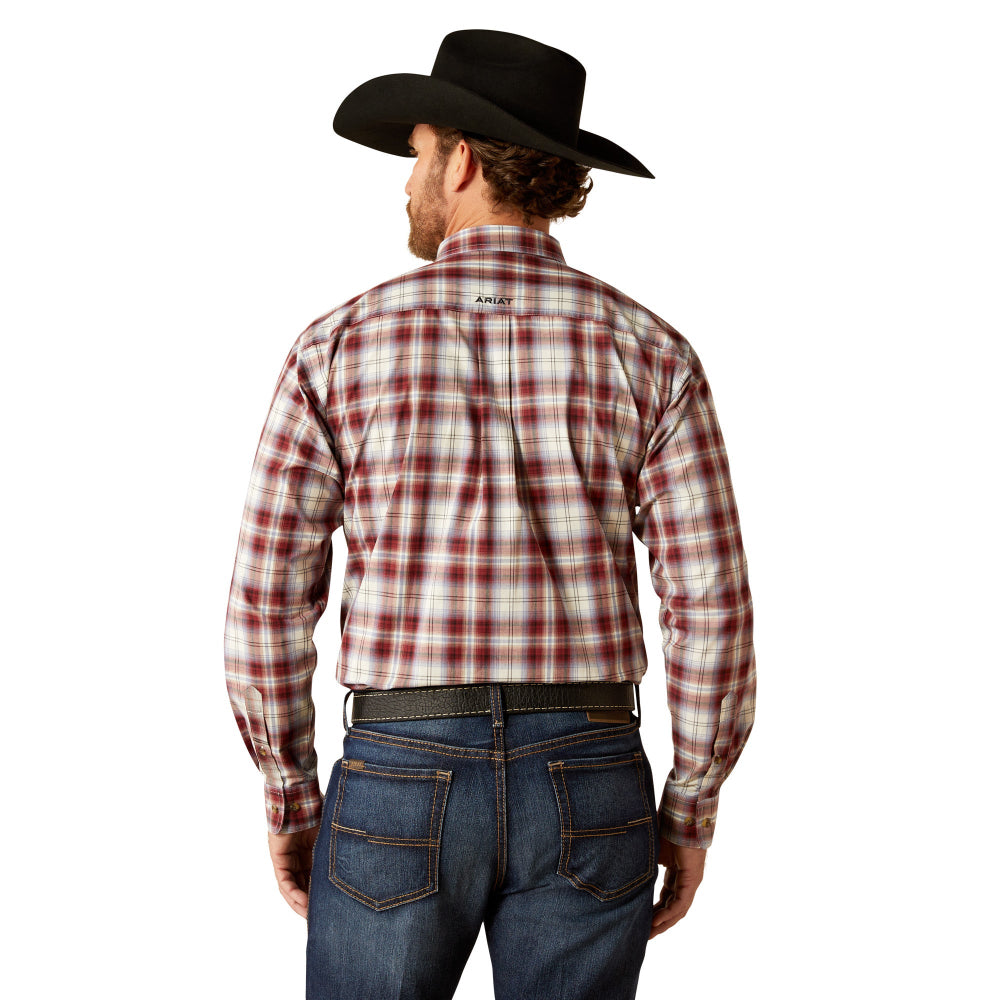 Ariat Mens Shirt | Oscar Pro Series | Dark Red