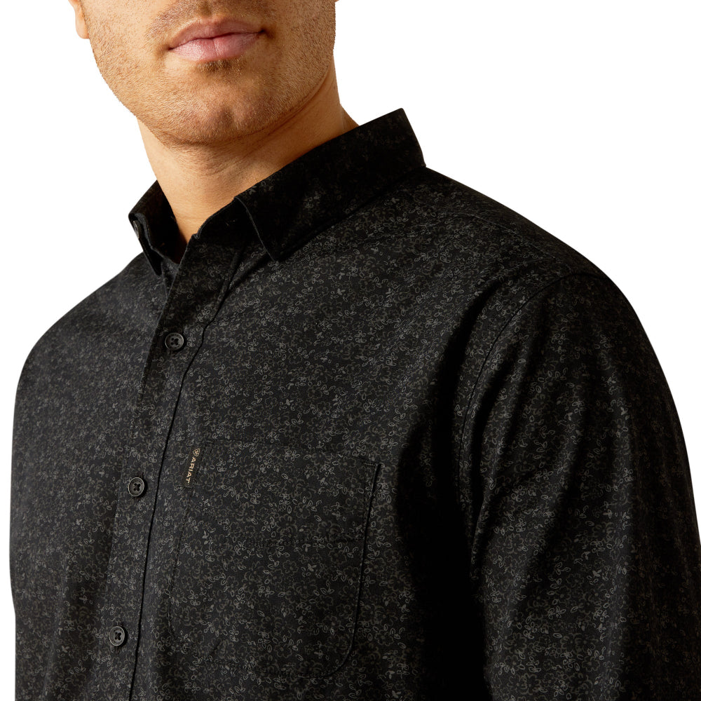 Ariat Mens Shirt | Macel Modern Fit | Maritime Navy