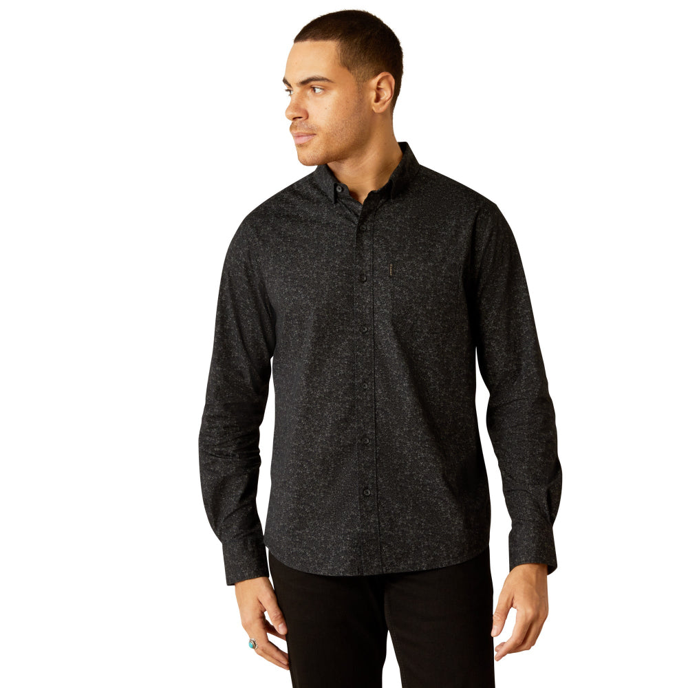 Ariat Mens Shirt | Macel Modern Fit | Maritime Navy