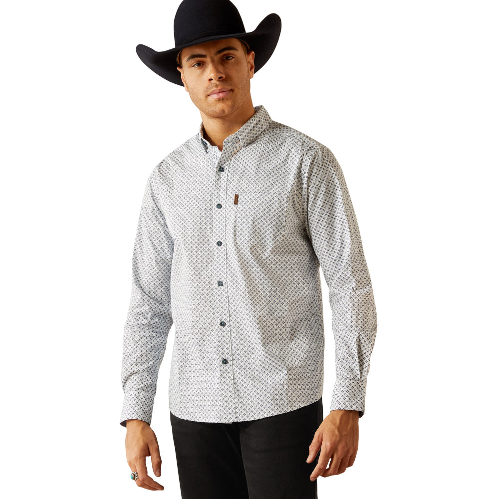 Ariat Mens Shirt | Maxwell Modern Fit | Blue