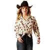 Ariat Womens Shirt | Homestyle | Western Cowgirl Print