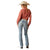 Ariat Womens Jeans | Mallory Oklahoma | Mid Rise | Straight Regular Leg