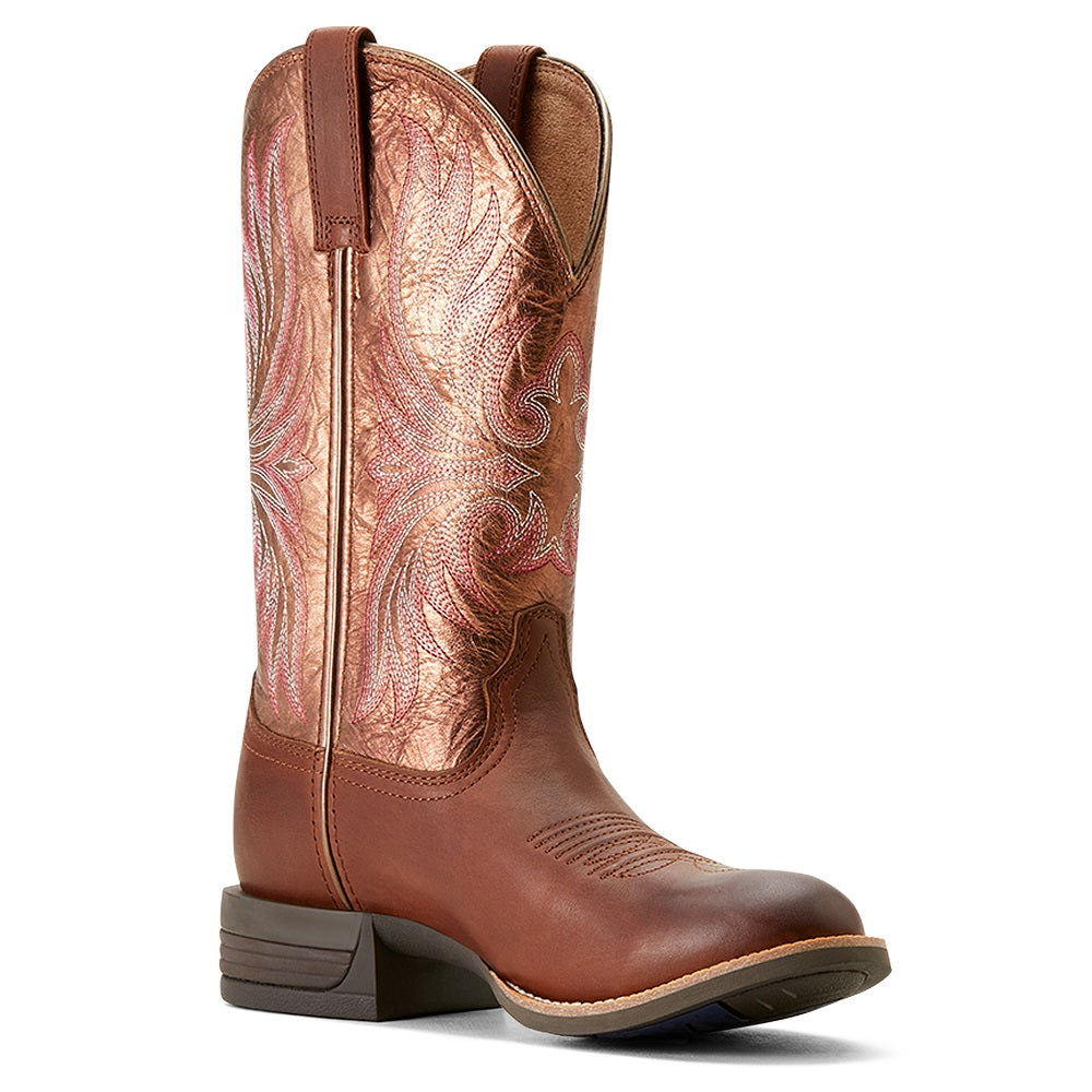 Ariat Womens Western Boot | Ranahan | Sienna Saddle / Rusty Red | C Width