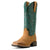 Ariat Womens Boots | Hybrid Ranch Time | Acorn Roughout / Deep Teal
