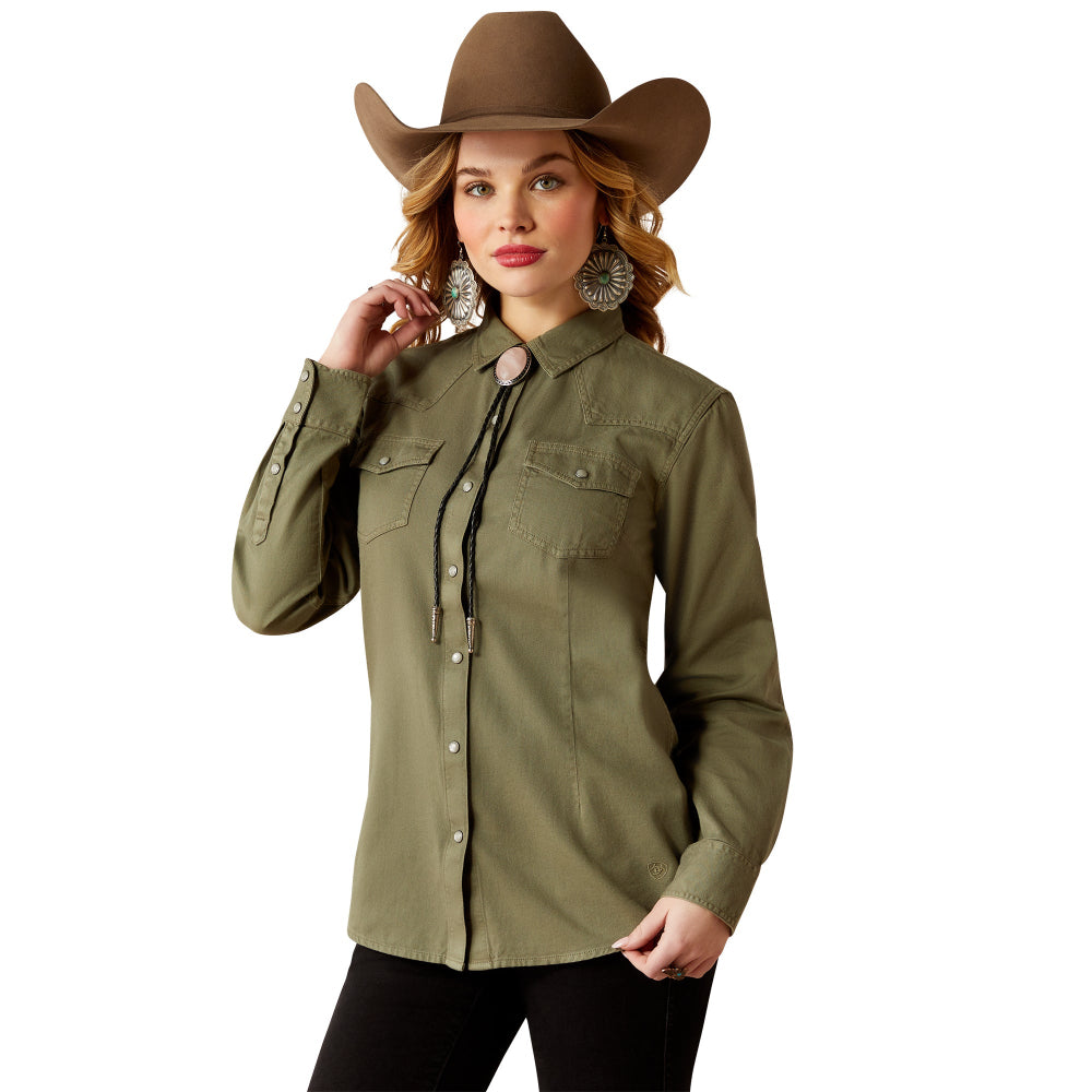 Ariat Womens Shirt | Jurlington | Sea Spray