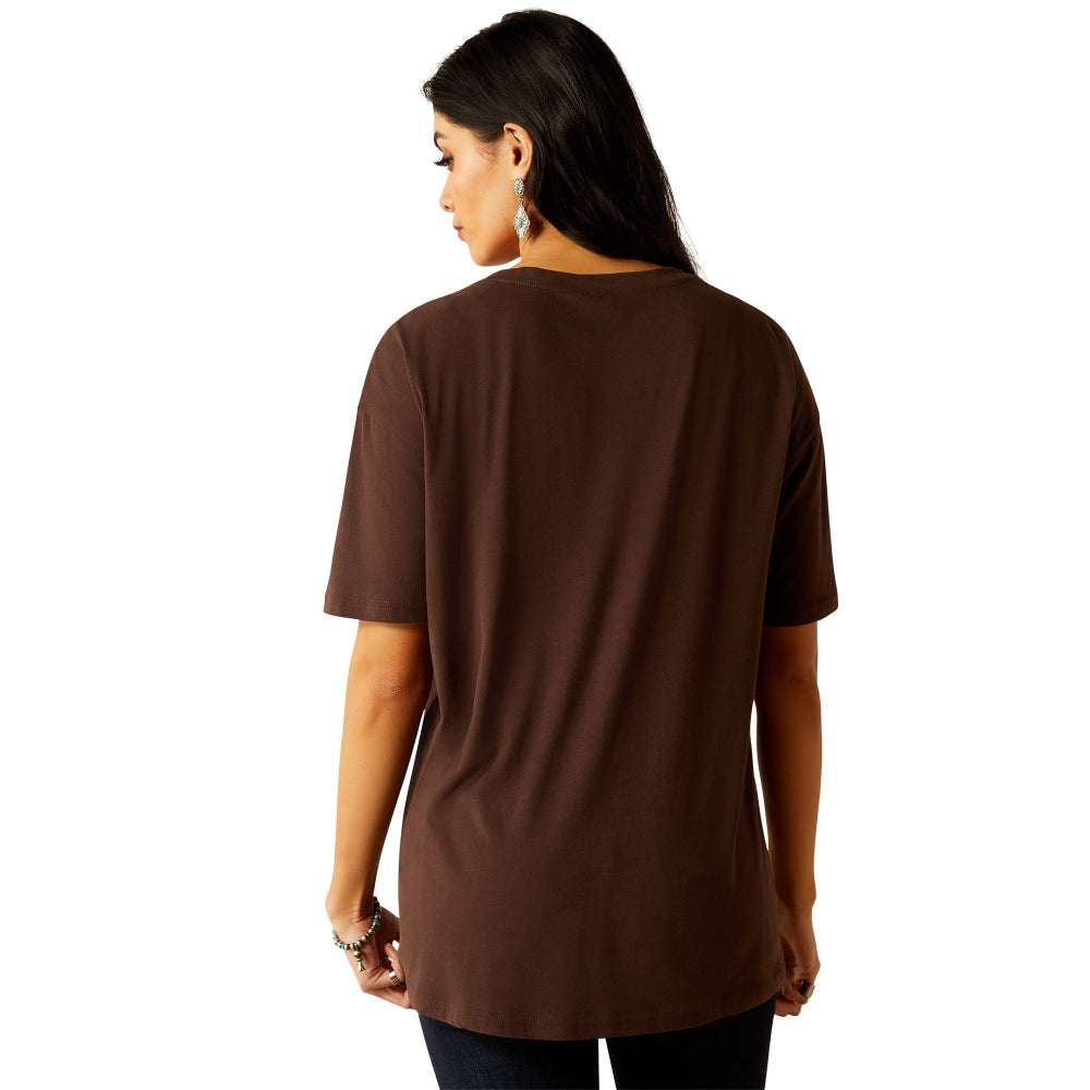 Ariat Womens T-shirt | Checkerboard | Mole
