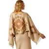 Ariat Womens Sweater Poncho | Sunset Chic | Oatmeal / Tannin