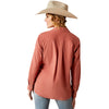 Ariat Womens Shirt | Billie Jean | Corded Light Mahogany