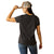 Ariat Womens T-Shirt | Boot Script | Charcoal Heather