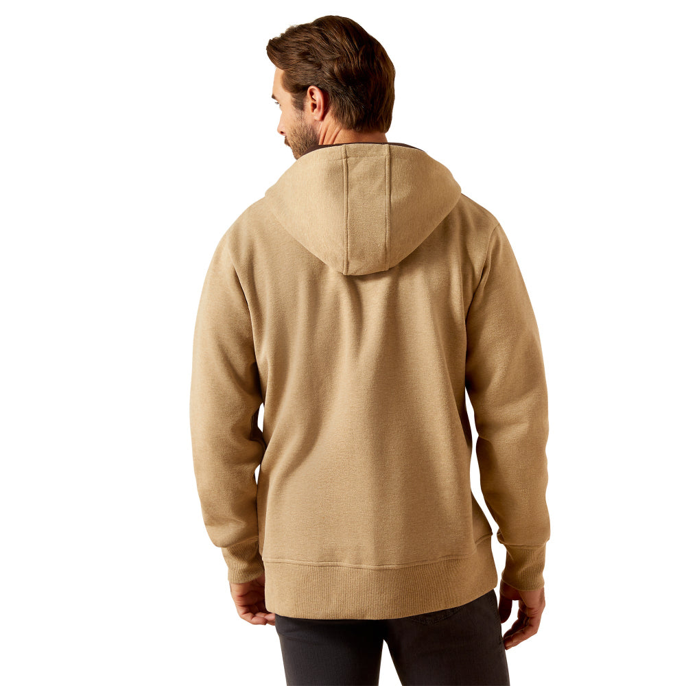 Ariat Mens Jumpers | Rabere 2.0 | Tigers Eye Heather