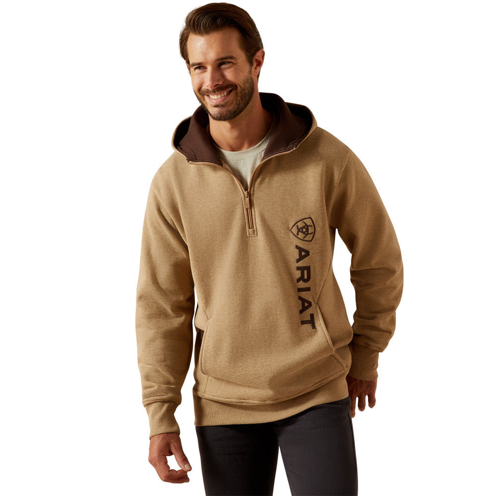 Ariat Mens Jumpers | Rabere 2.0 | Tigers Eye Heather
