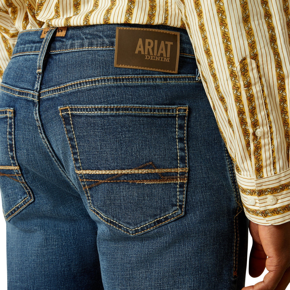 Ariat Mens Jeans | M8 Samuel Kenny | Slim Straight | 32 Leg