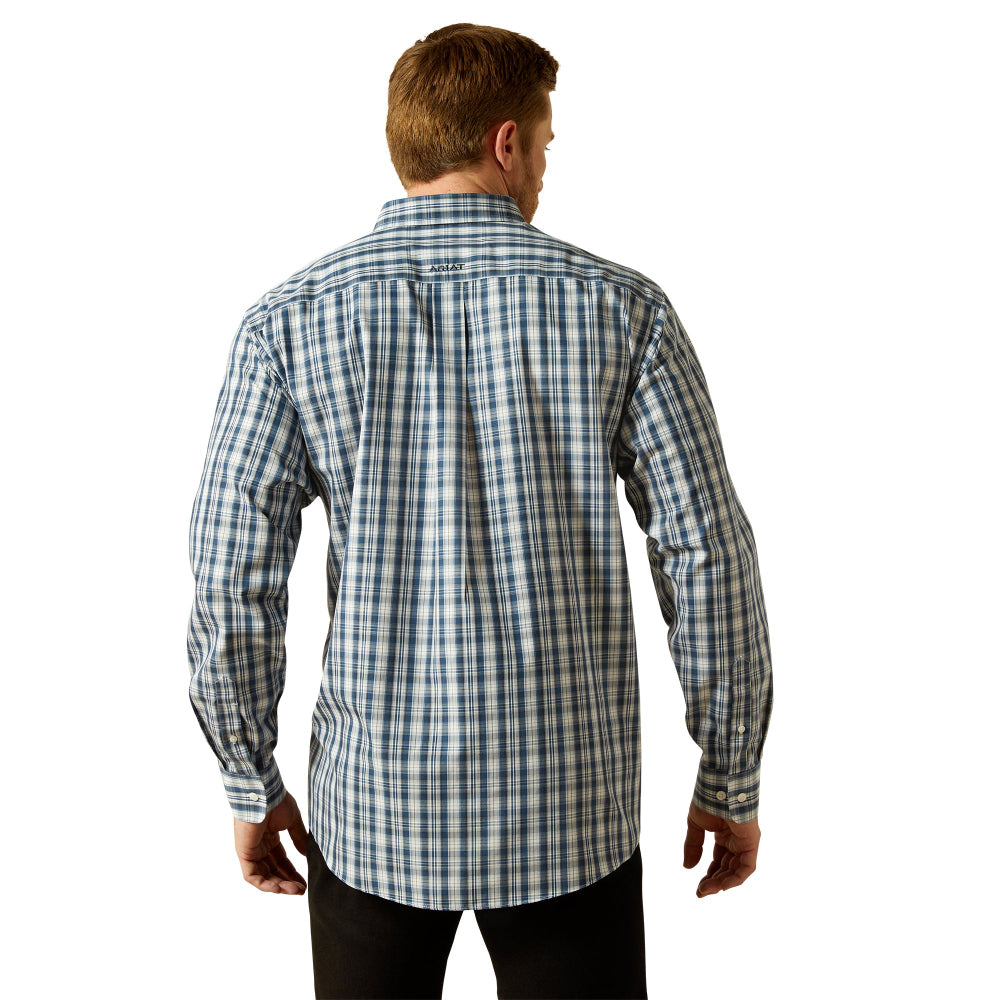 Ariat Mens Shirt | Dargan Wrinkle Free | Navy