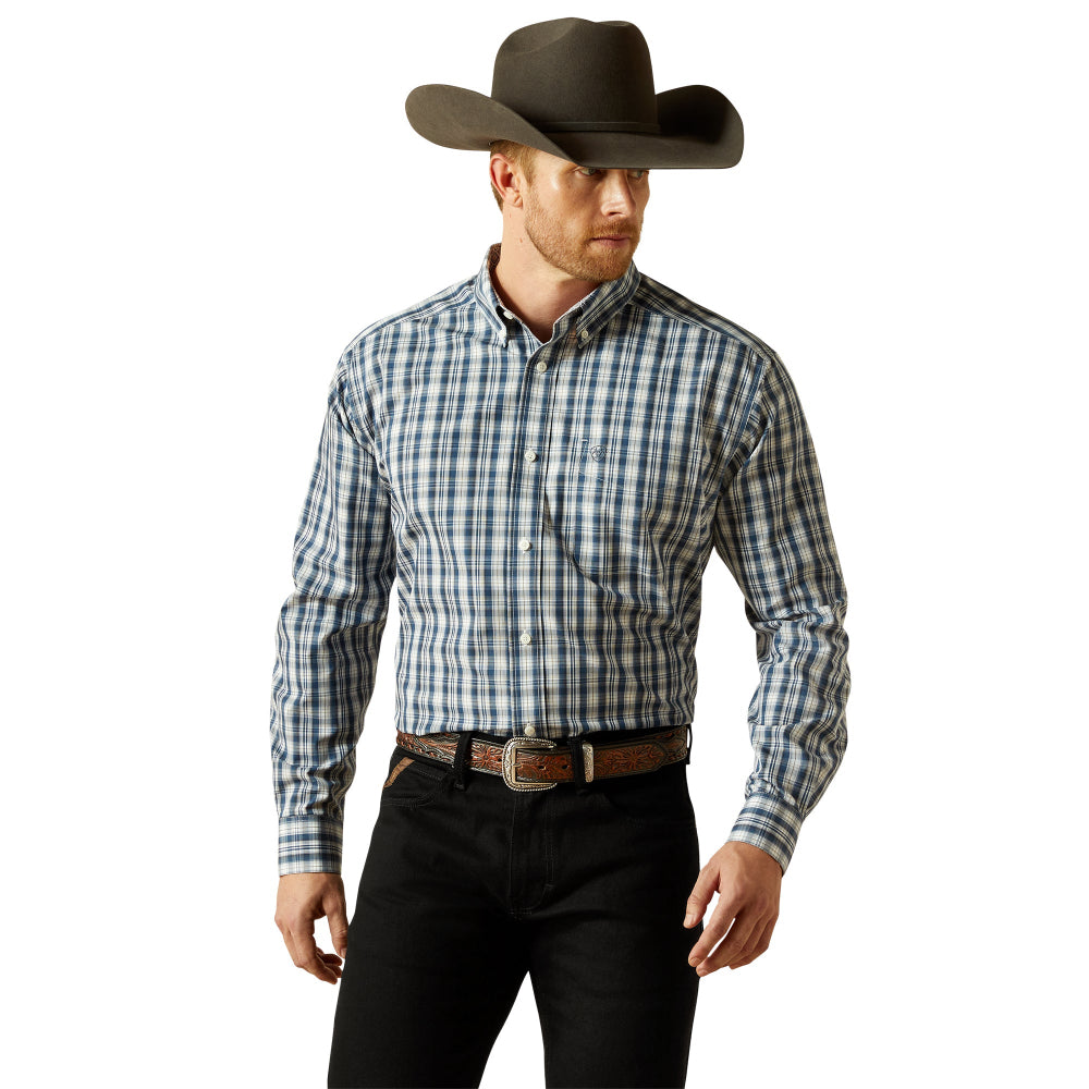 Ariat Mens Shirt | Dargan Wrinkle Free | Navy
