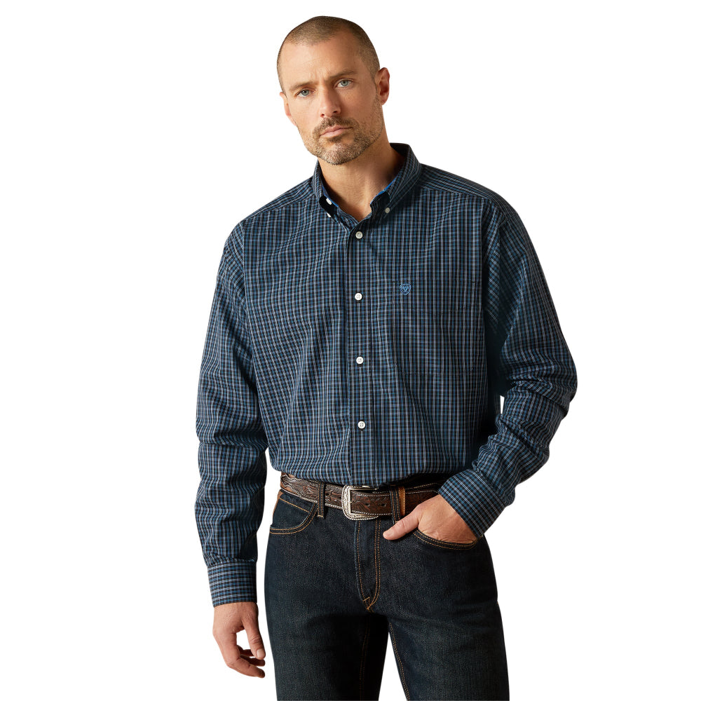 Ariat Mens Shirt | Wrinkle Free Carlos | Black