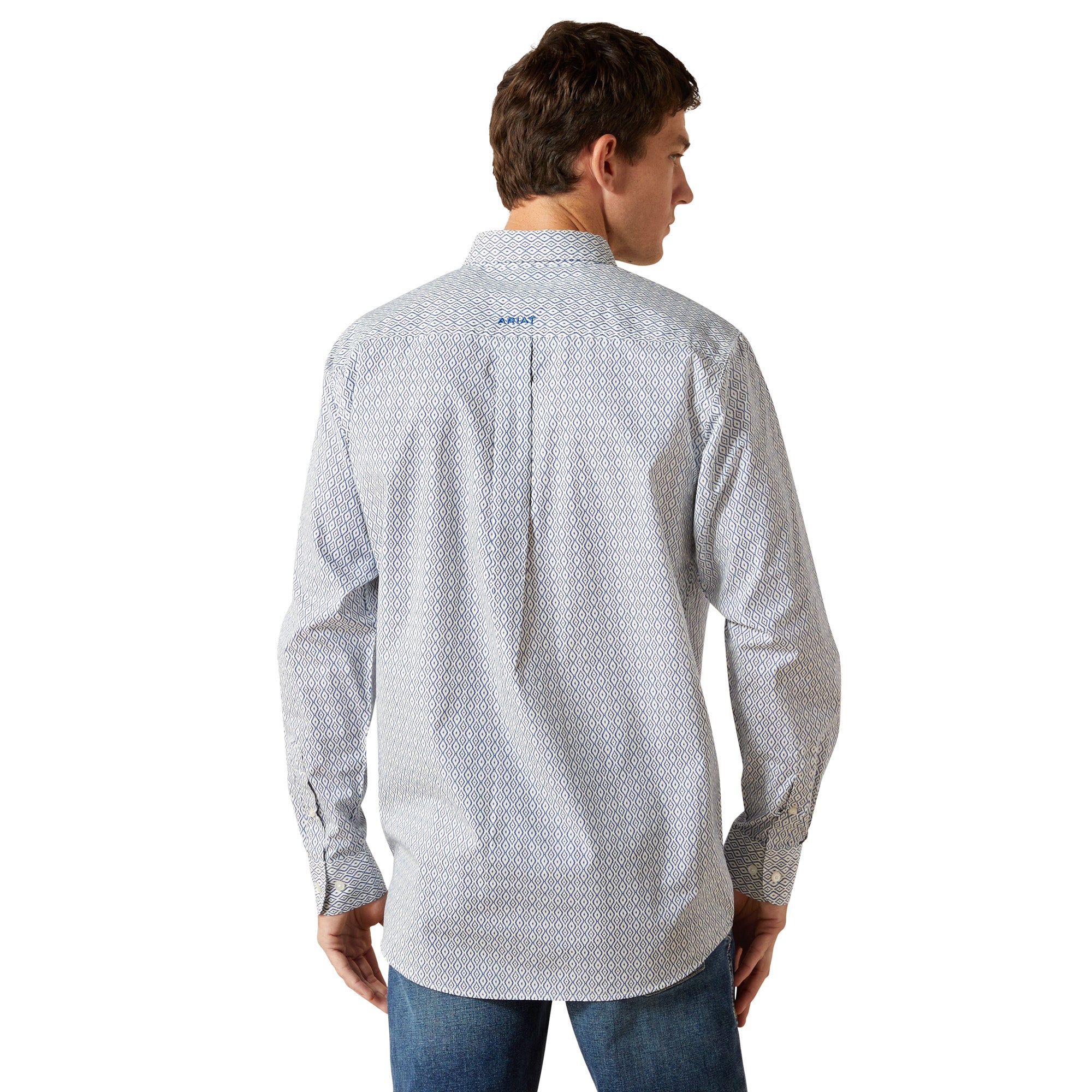 Ariat Mens Shirt | Santos Fitted | Cream