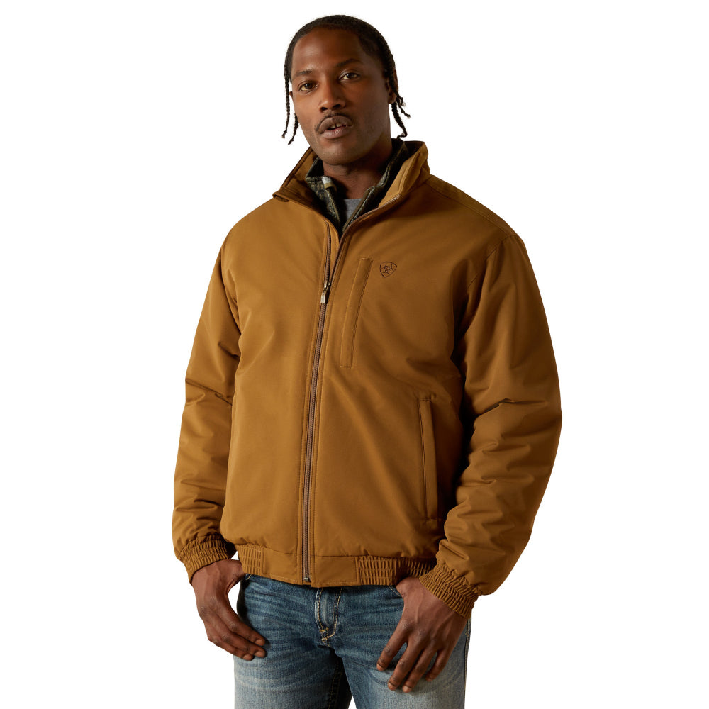 Ariat Mens Jacket | Field Insulated | Khaki