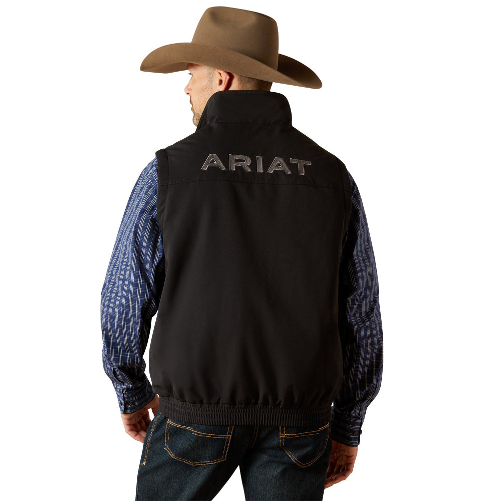 Ariat Mens Vest | Field Insulated | Black