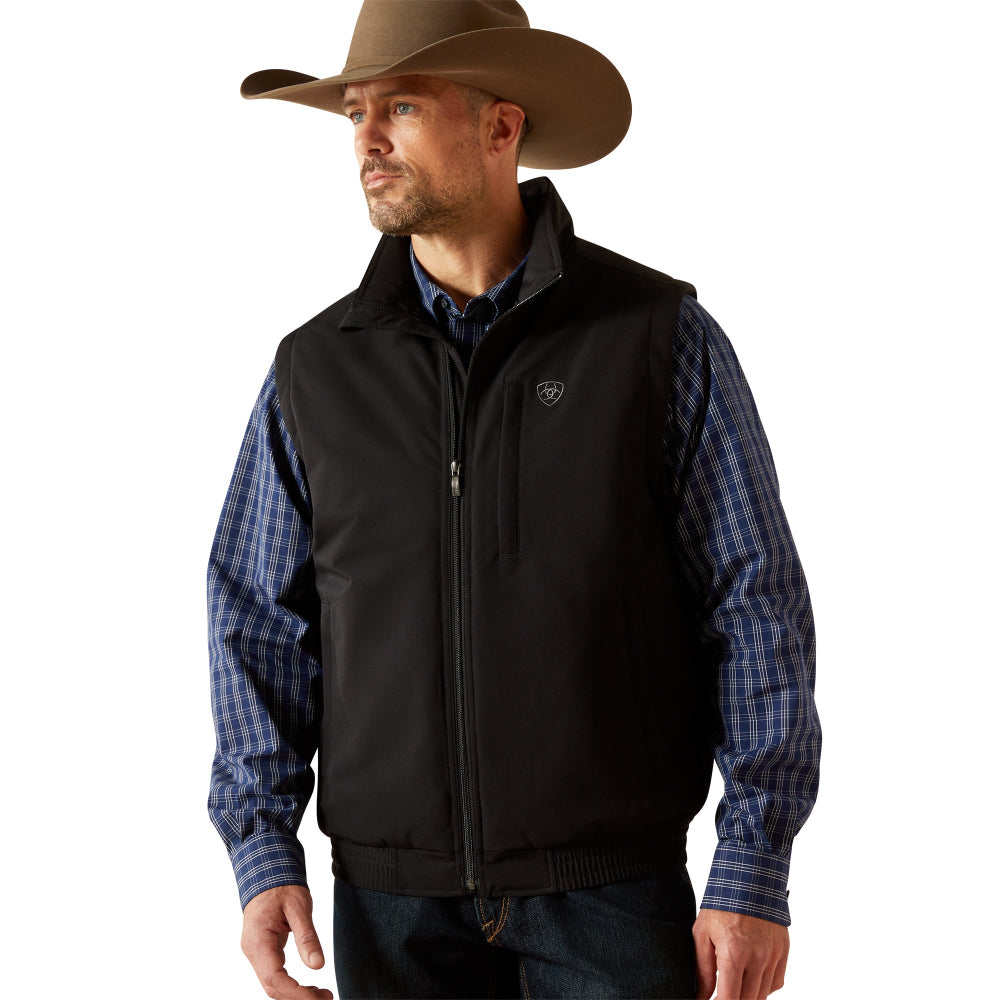 Ariat Mens Vest | Field Insulated | Black