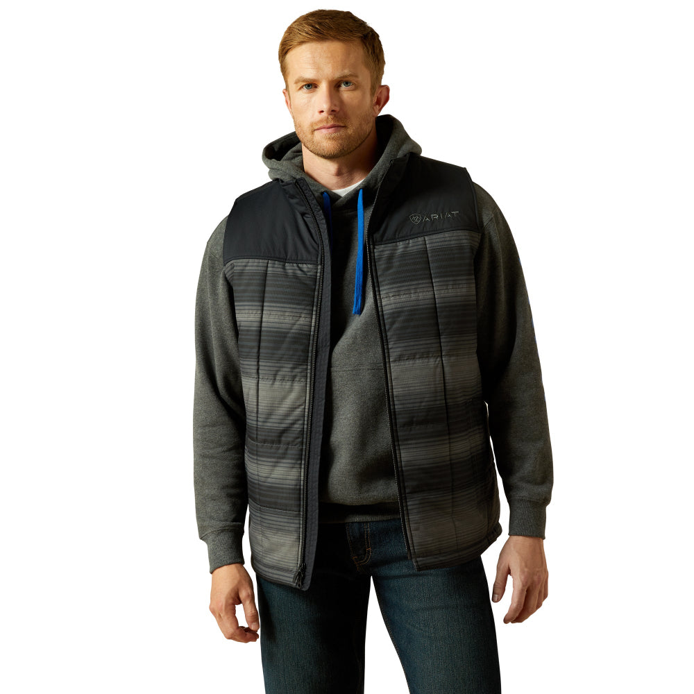 Ariat Mens Vest | Crius Insulated | Serape / Black