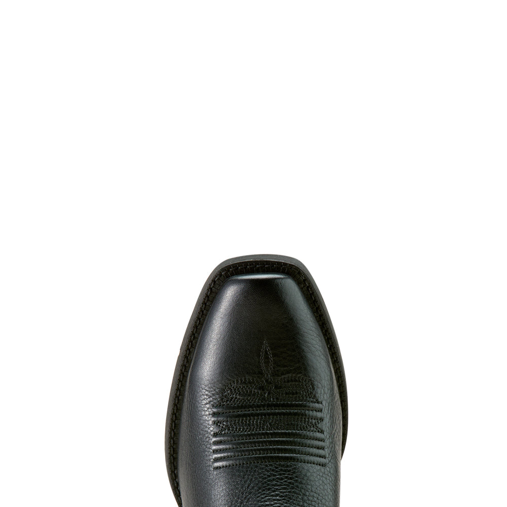 Ariat Mens Sport Western Boots | Narrow Cutter Toe | Black Deertan
