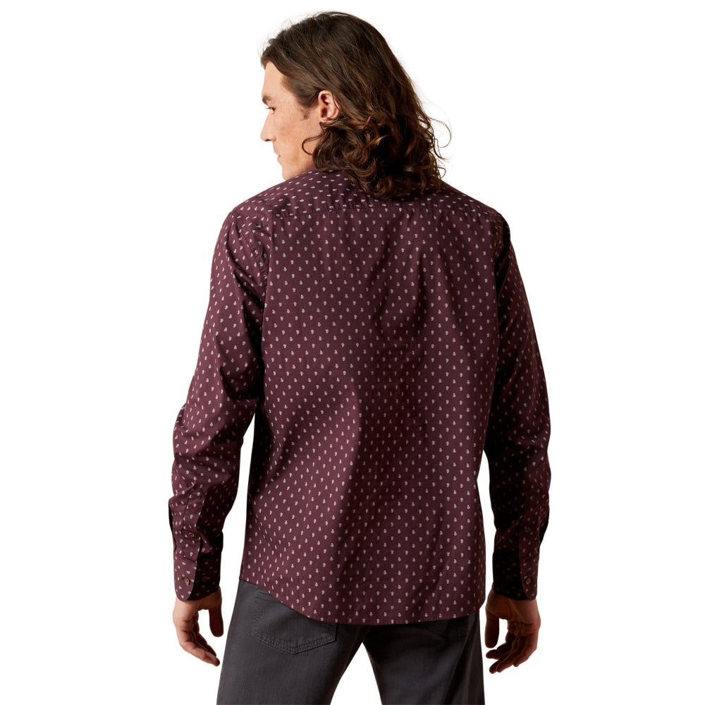Ariat Mens Shirt | Maximus Modern | Cabernet