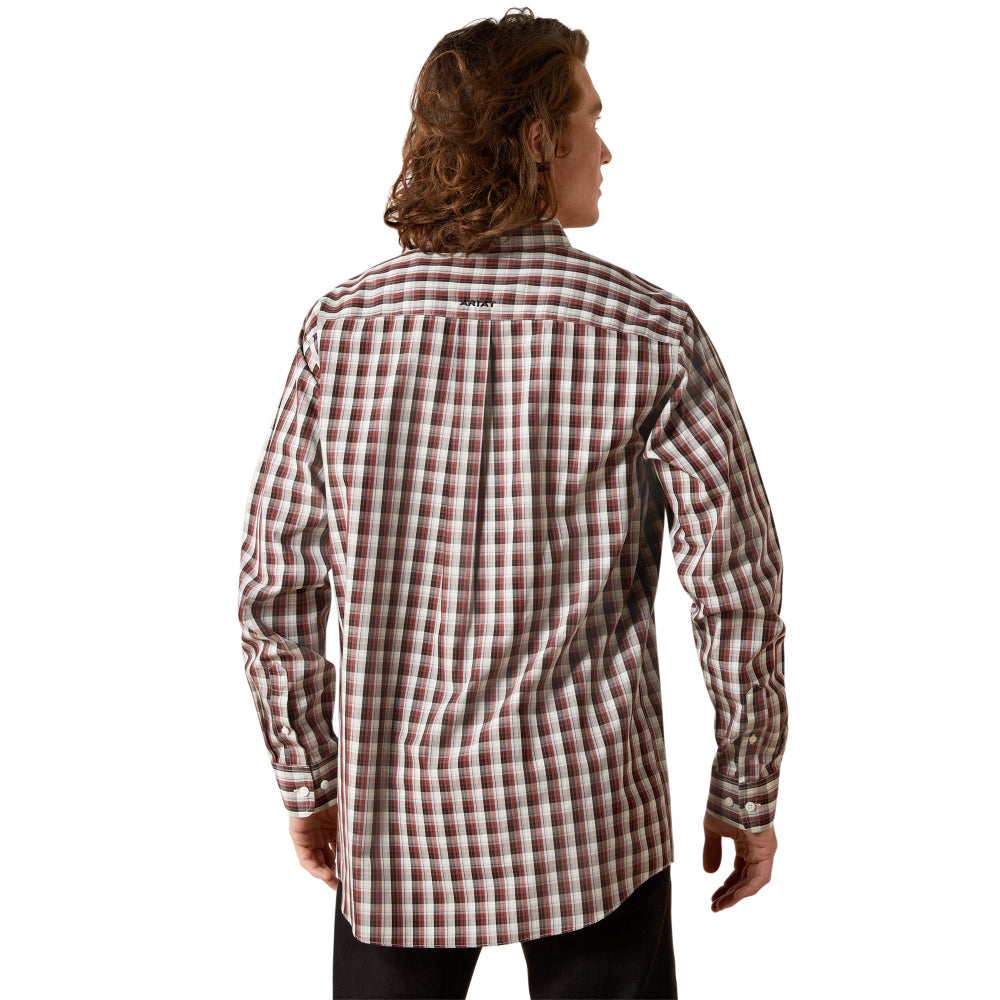Ariat Mens Shirt | Wrinkle Free Arthur Fitted | Brown