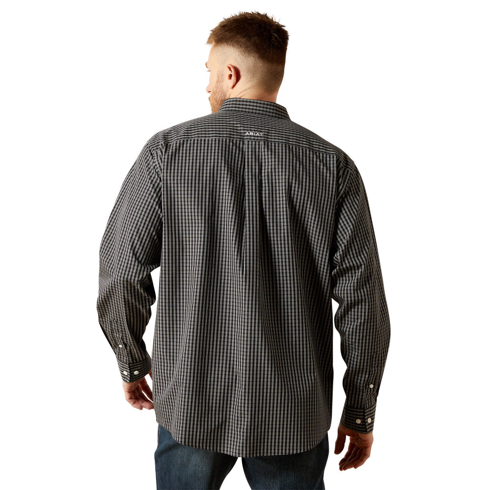 Ariat Mens Shirt | Wrinkle Free Abel | Black