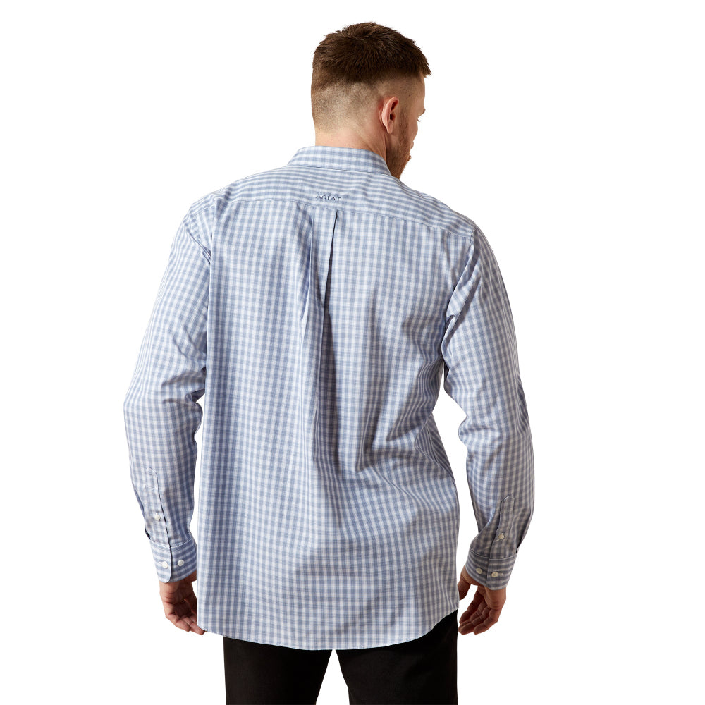 Ariat Mens Shirt | Wrinkle Free Fitted Brett | Grey