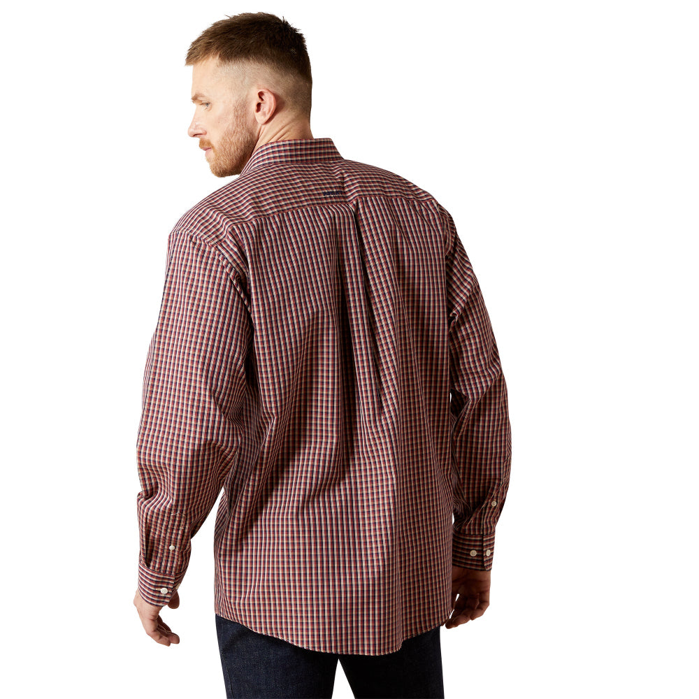 Ariat Mens Shirt | Wrinkle Free Benson | Red