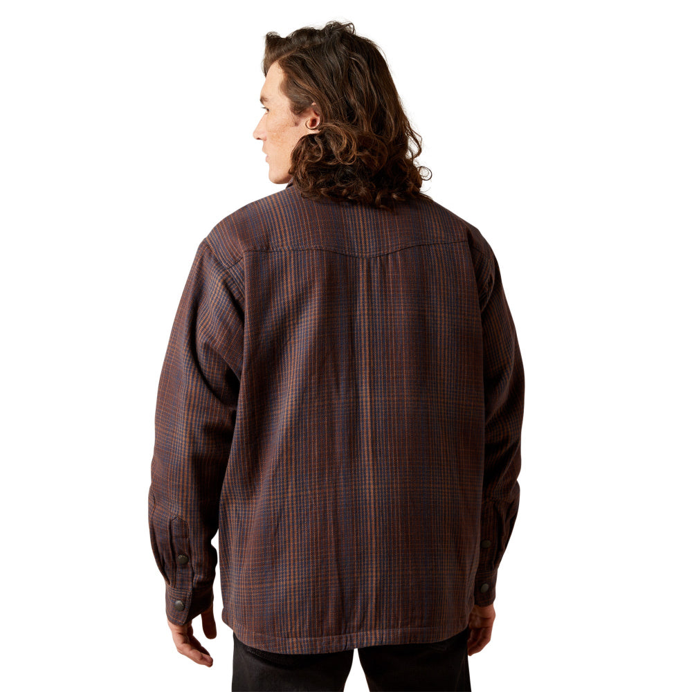 Ariat Mens Shirt Jacket | Holbrook Retro | Brown