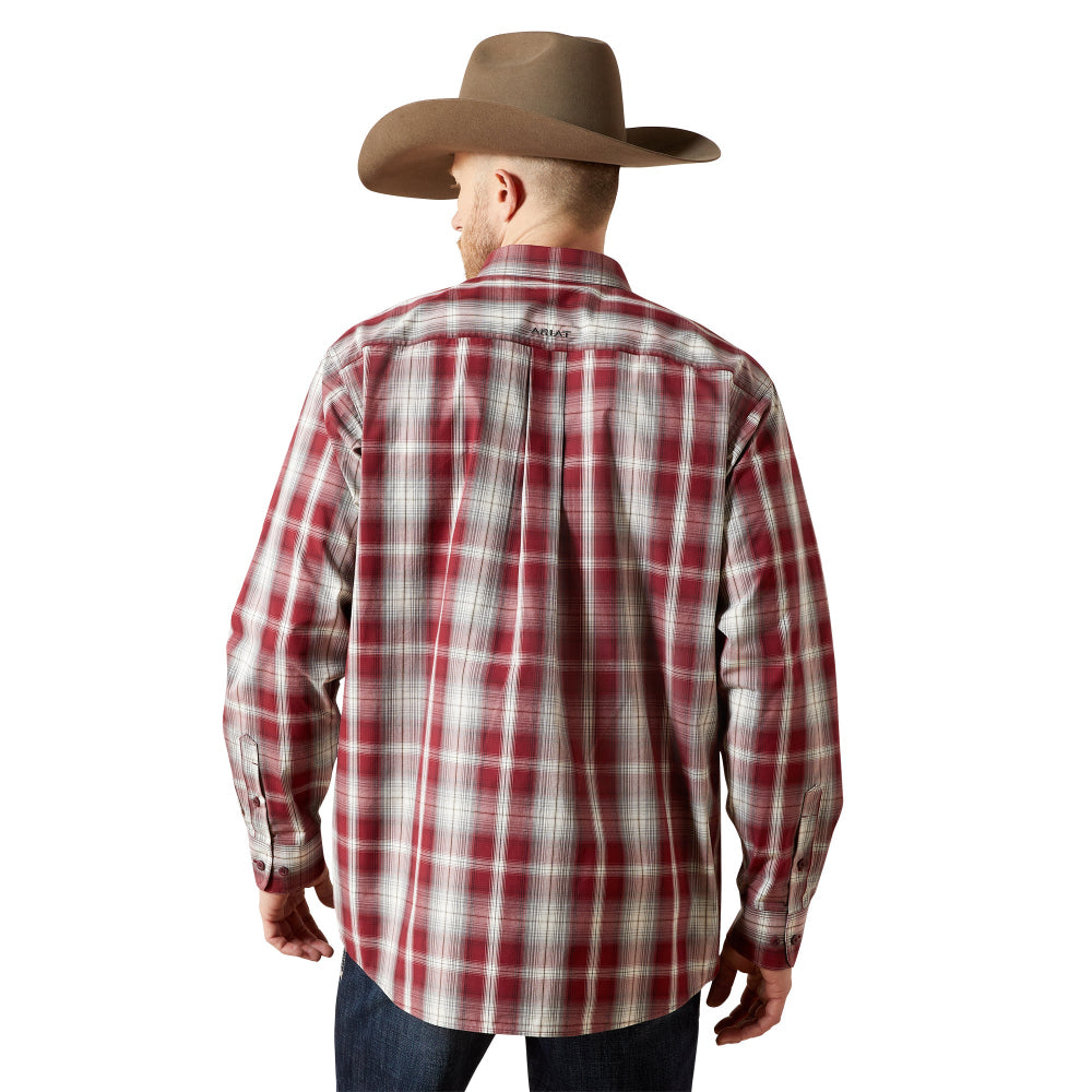 Ariat Mens Shirt | Pro Series Tillman | Dark Red