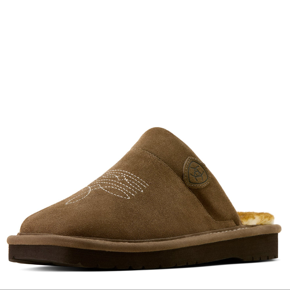 Ariat Mens Slippers | Silversmith | Square Toe | Stone
