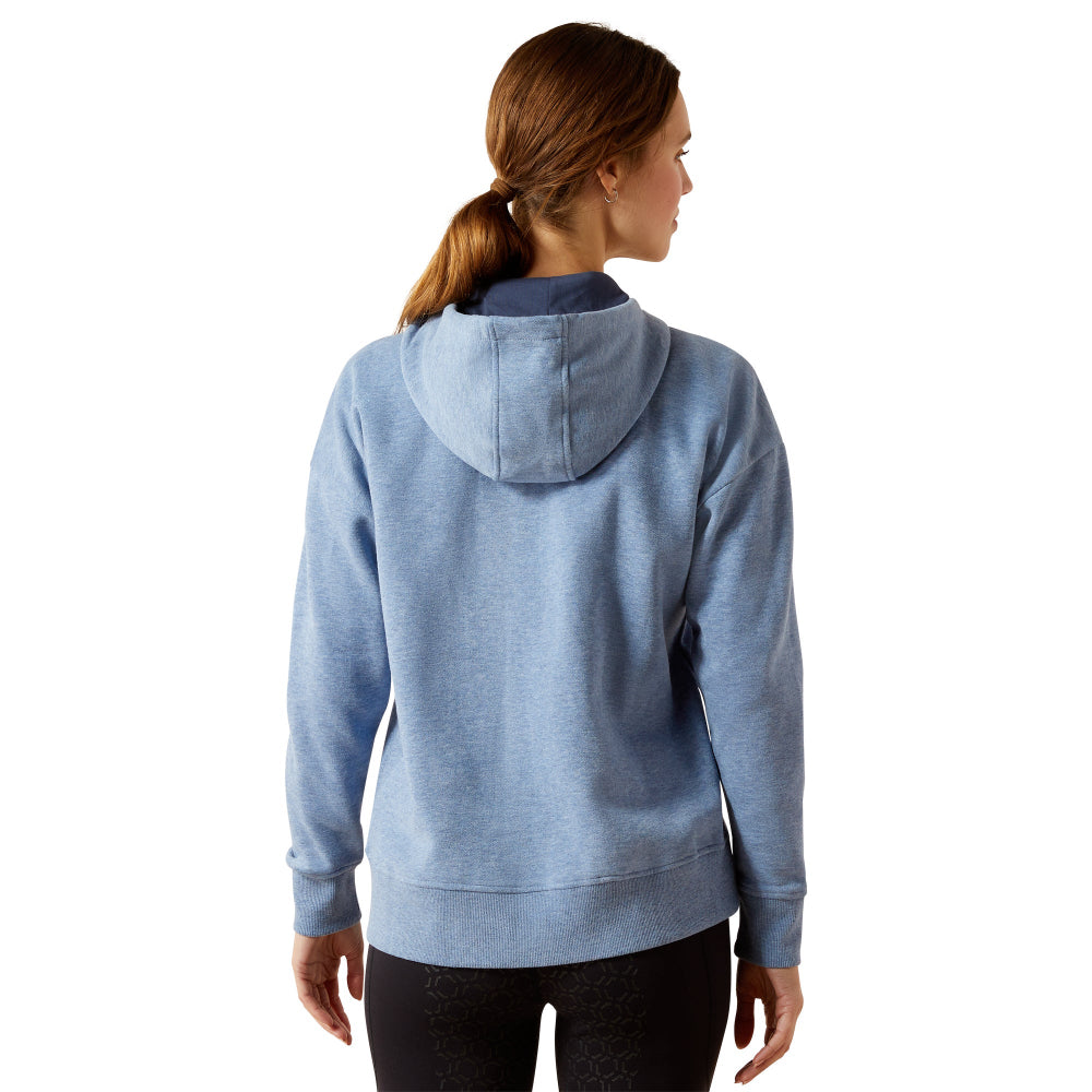Ariat Womens Hoodie | Rabere 2.0 | China Blue Heather