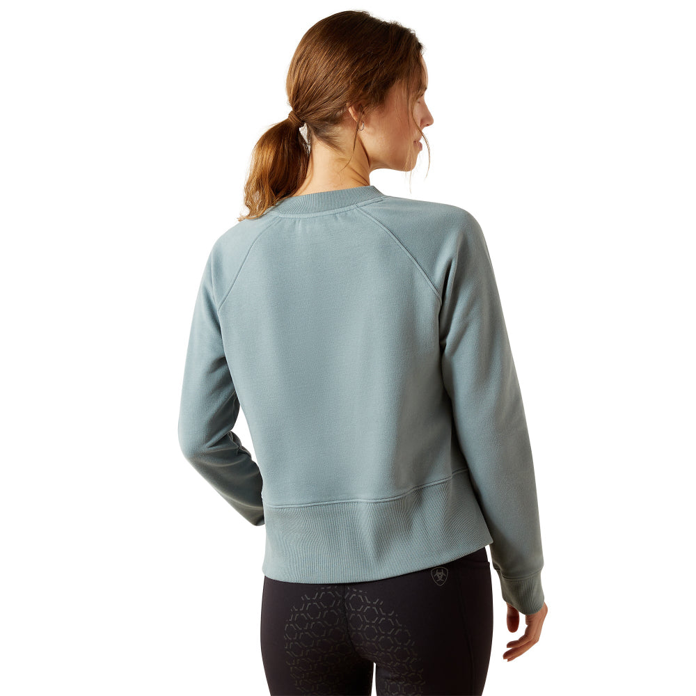 Ariat Womens Jumpers | Martine | Steel Sage