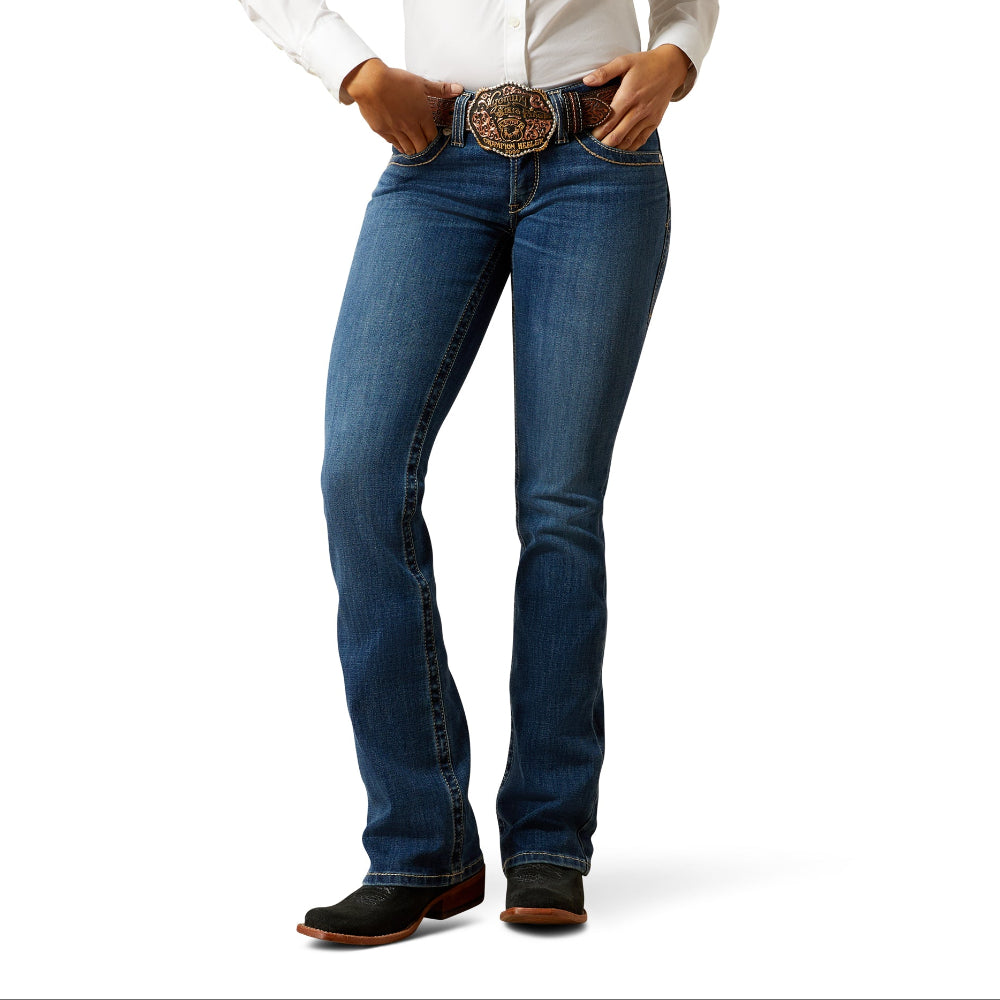 Ariat Womens Jeans | Joanna Milos | Mid Rise Boot Cut | Long Leg