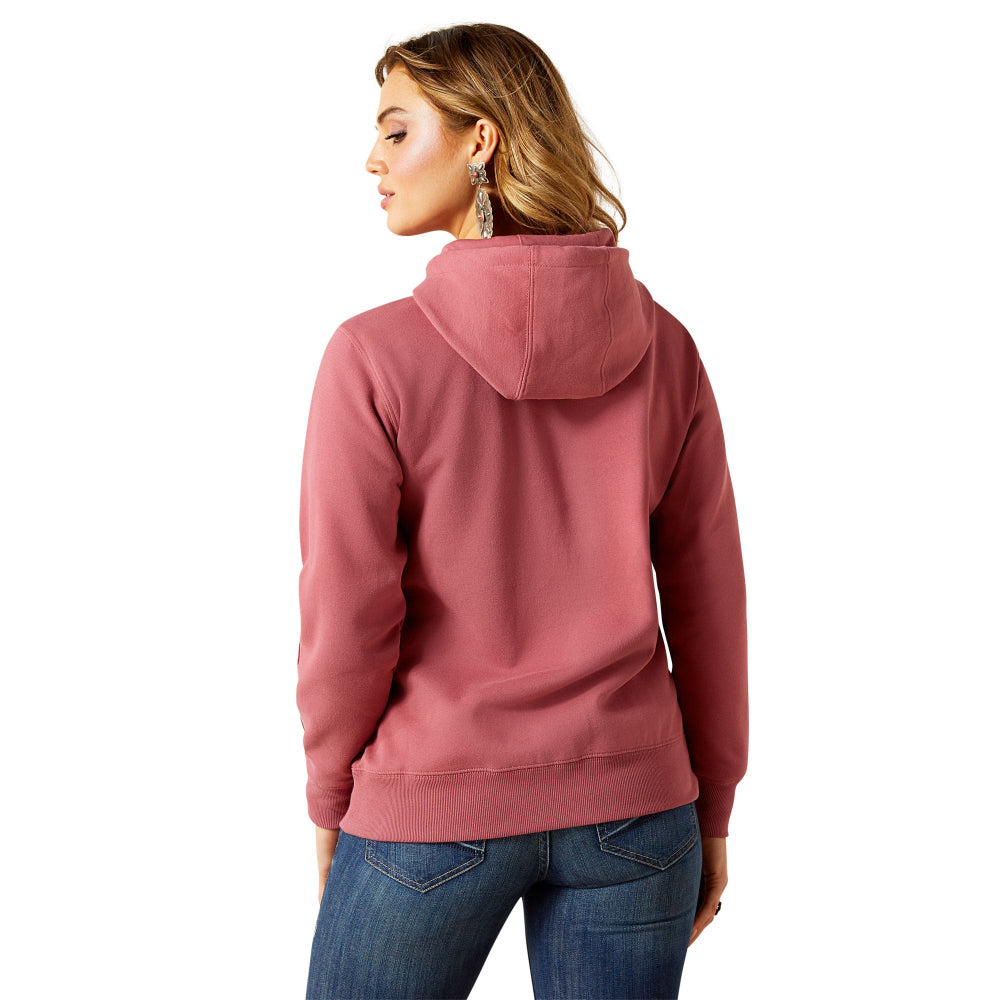 Ariat Womens Hoodie | Logo 2.0 | Mauvewood