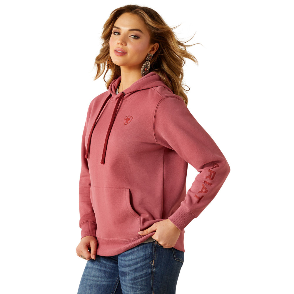 Ariat Womens Hoodie | Logo 2.0 | Mauvewood