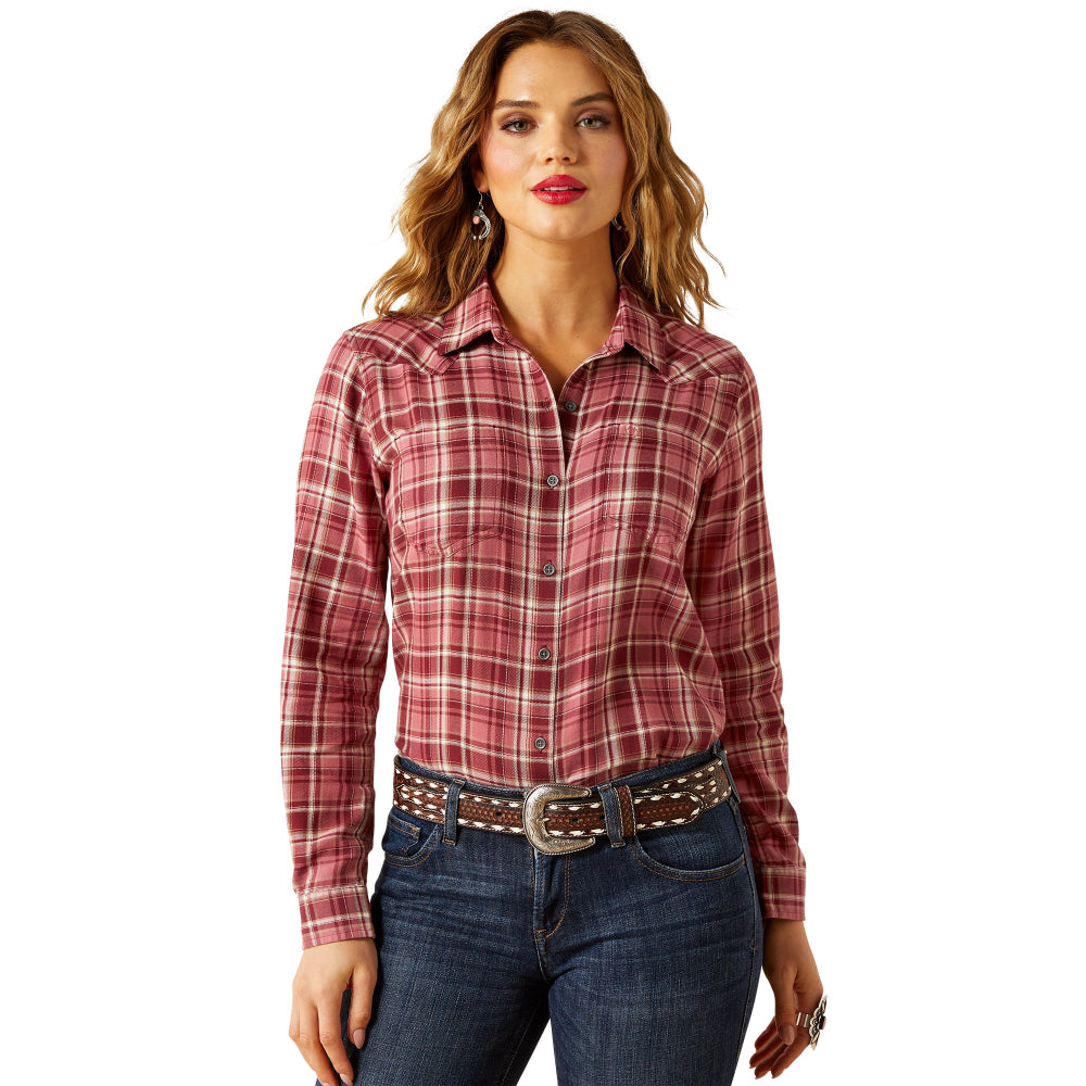 Ariat Womens Shirt | Billie Jean Shirt | Sunkissed Plaid