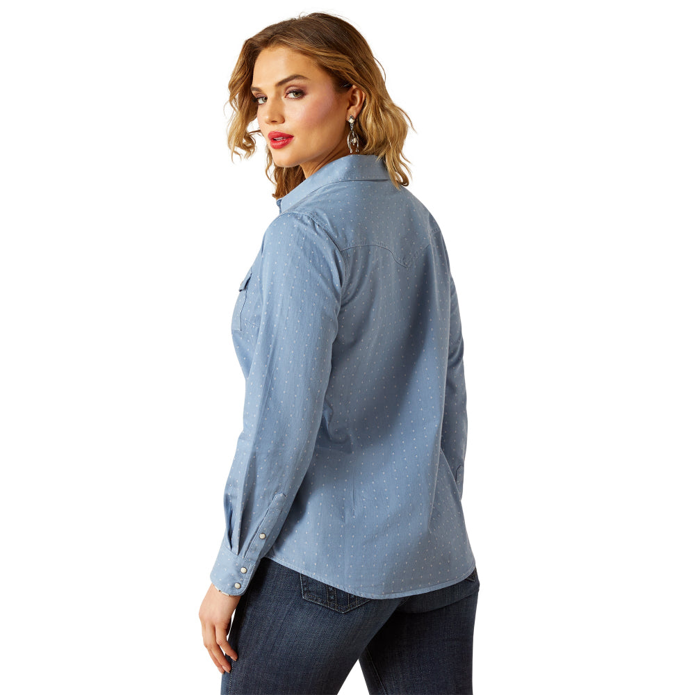 Ariat Womens Shirt | Merchant Western Snap | Mercantile Dobby