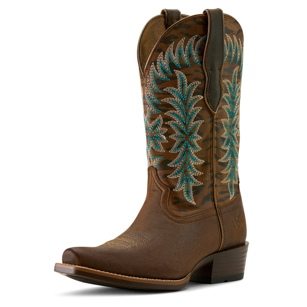 Ariat Womens Western Boots | Beaumont | Sassy Brown / Gilded Tiger