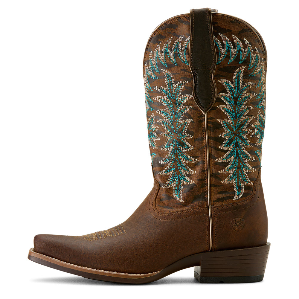 Ariat Womens Western Boots | Beaumont | Sassy Brown / Gilded Tiger