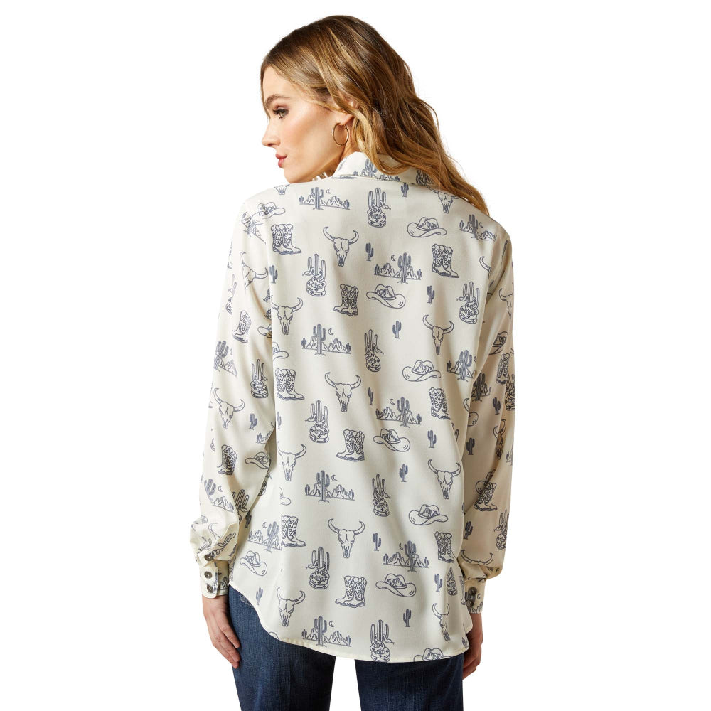 Ariat Womens Shirt | Homestyle | Deserted Print
