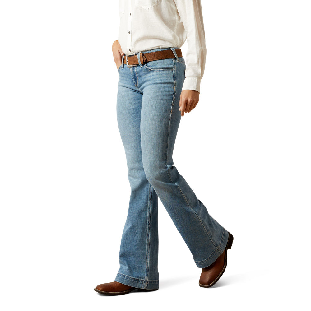 Ariat Womens Jeans | Giovana | Mid Rise Slim Trouser Long Leg