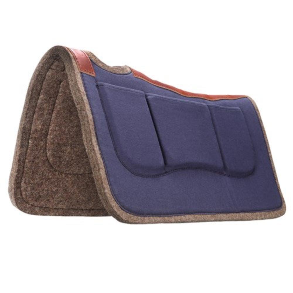 FORT WORTH SADDLEPAD | CANVAS SHIM | NAVY 30X30