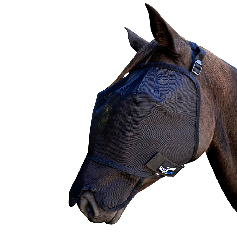 Wild Horse Fly Veil | With Mesh Nose