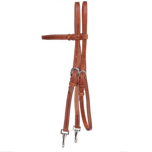 Fort Worth Headstall | Buckle Bit Ends